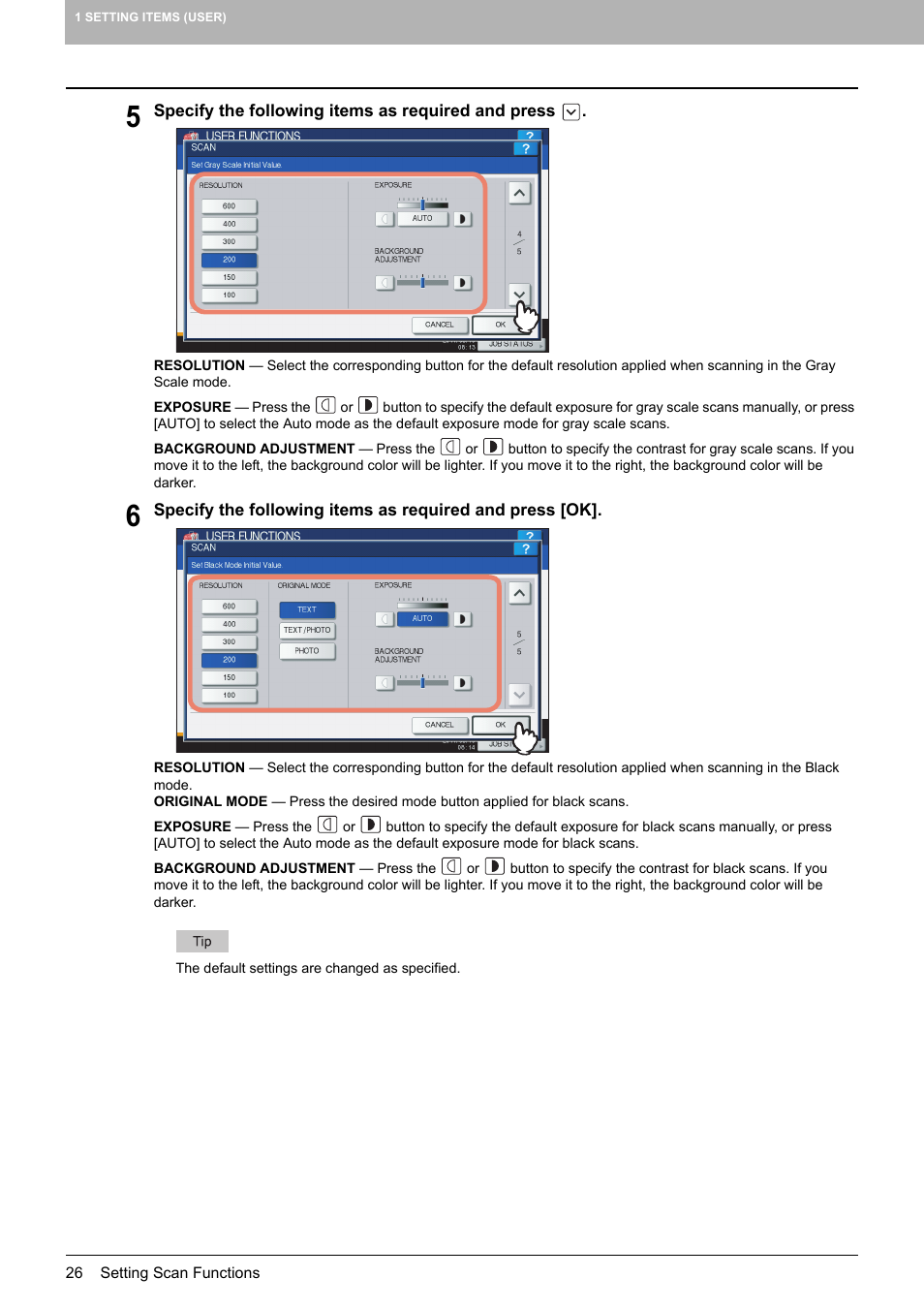 Toshiba multifunctional digital color systems e-STUDIO4540C User Manual | Page 28 / 282