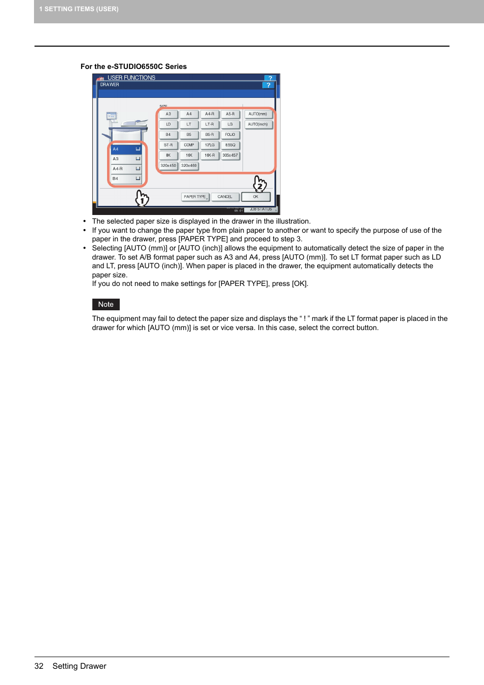 Toshiba multifunctional digital color systems e-STUDIO4540C User Manual | Page 34 / 282