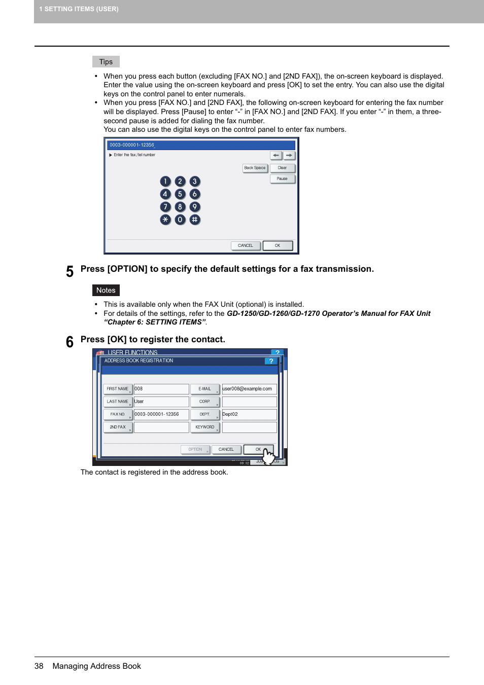 Toshiba multifunctional digital color systems e-STUDIO4540C User Manual | Page 40 / 282
