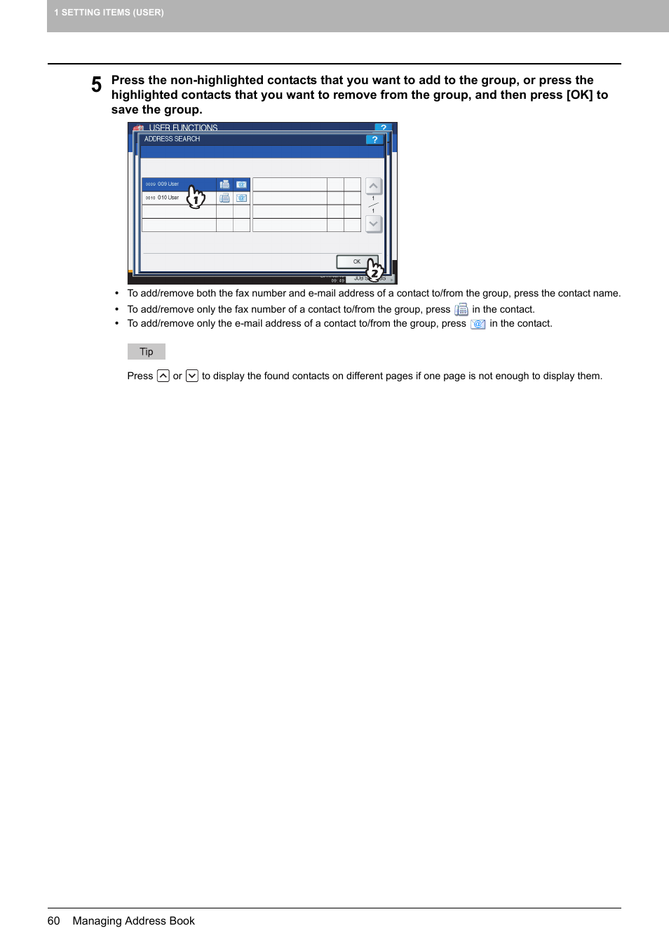 Toshiba multifunctional digital color systems e-STUDIO4540C User Manual | Page 62 / 282