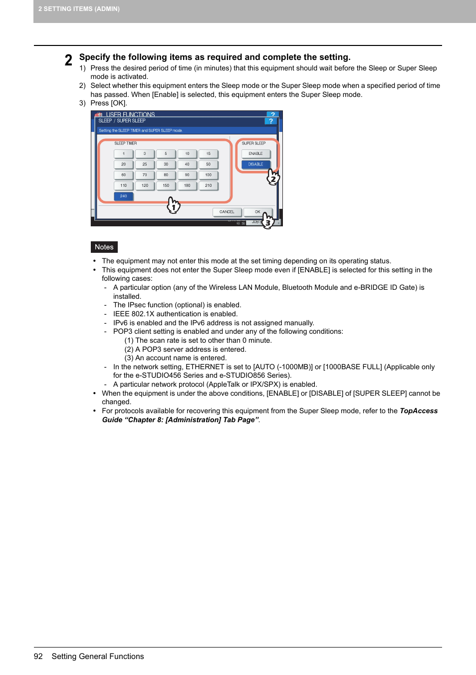 Toshiba multifunctional digital color systems e-STUDIO4540C User Manual | Page 94 / 282