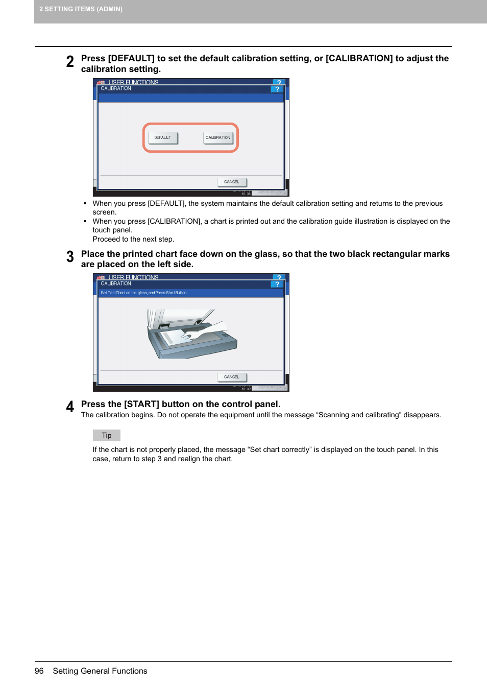 Toshiba multifunctional digital color systems e-STUDIO4540C User Manual | Page 98 / 282