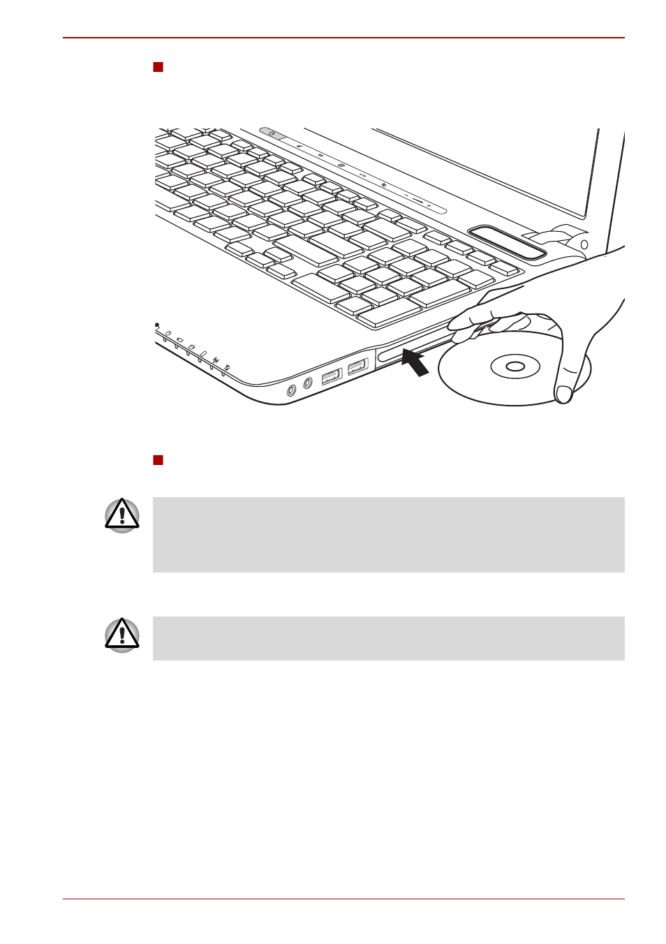 Removing discs | Toshiba P750D User Manual | Page 112 / 221