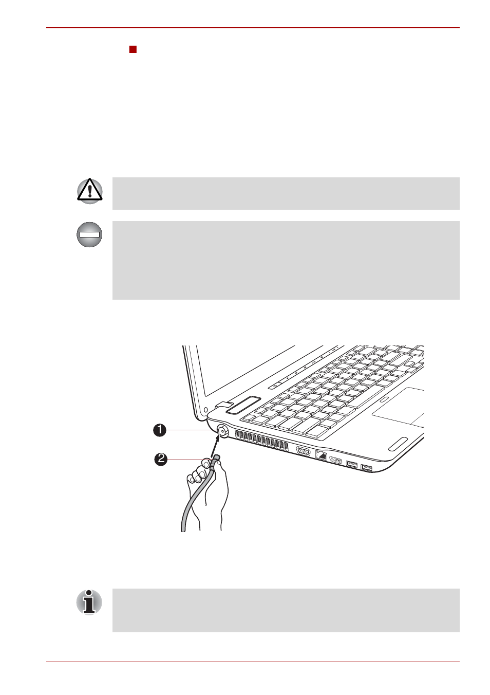 Connecting the cable | Toshiba P750D User Manual | Page 131 / 221