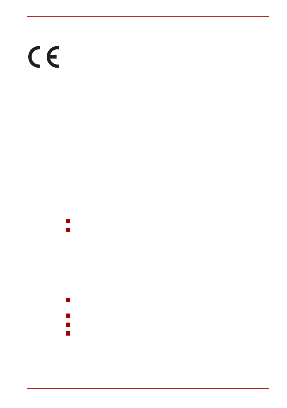 Eu declaration of conformity, Ce compliance, Working environment | Toshiba P750D User Manual | Page 9 / 221