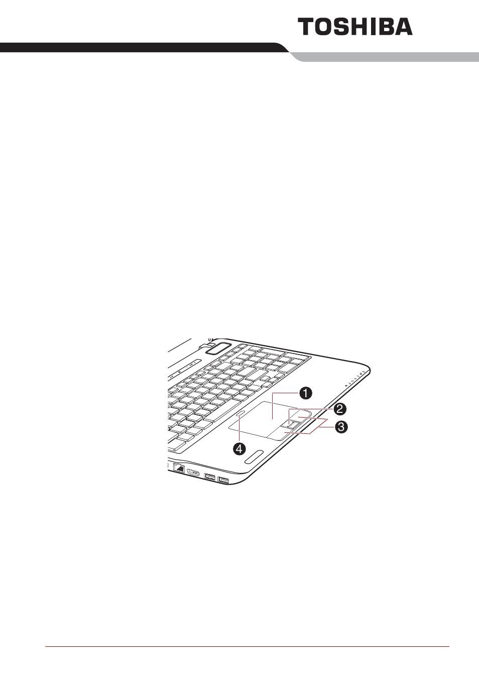 Chapter 4, Operating basics, Using the touch pad | Using the touch pad -1, Using, The touch pad | Toshiba P750D User Manual | Page 97 / 221