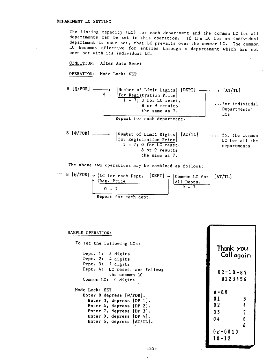 Toshiba MA-215-10 SERIES User Manual | Page 39 / 56