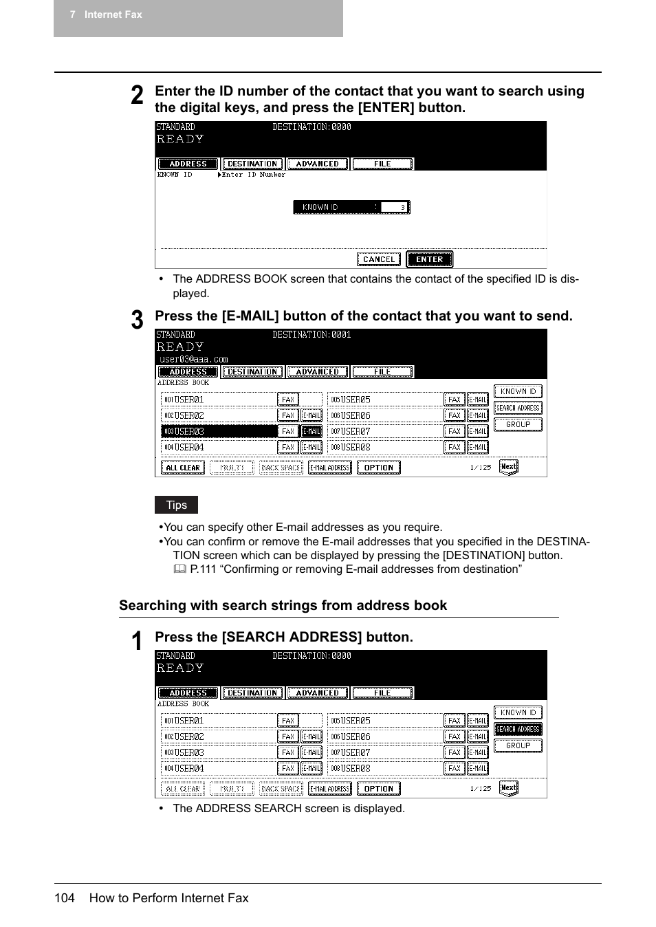 Toshiba E-STUDIO 352 User Manual | Page 104 / 142