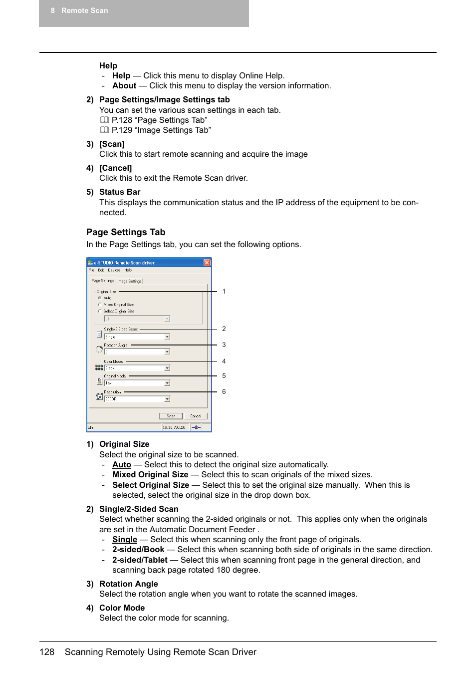 Toshiba E-STUDIO 352 User Manual | Page 128 / 142