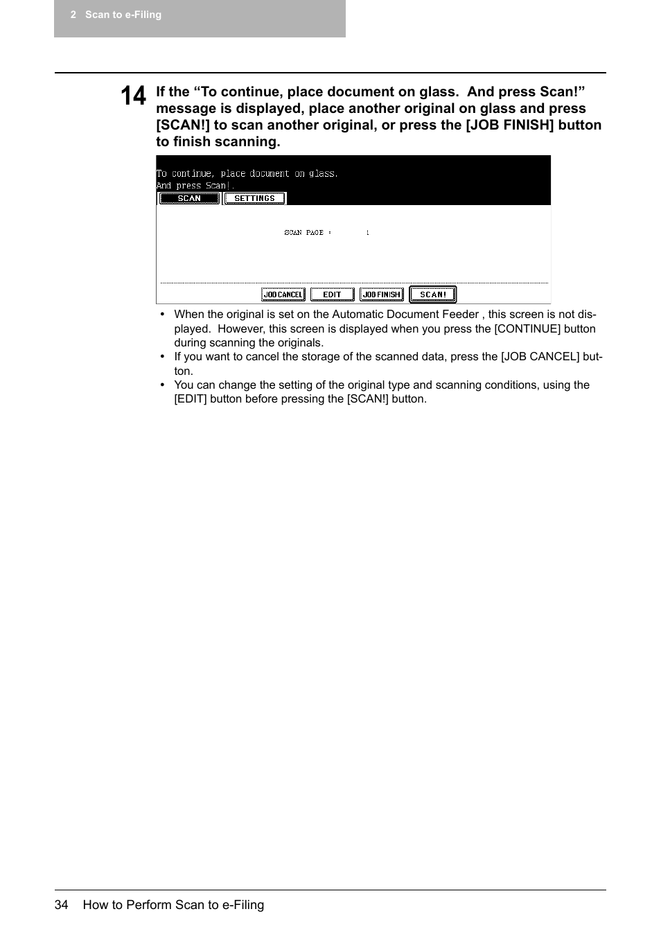 Toshiba E-STUDIO 352 User Manual | Page 34 / 142