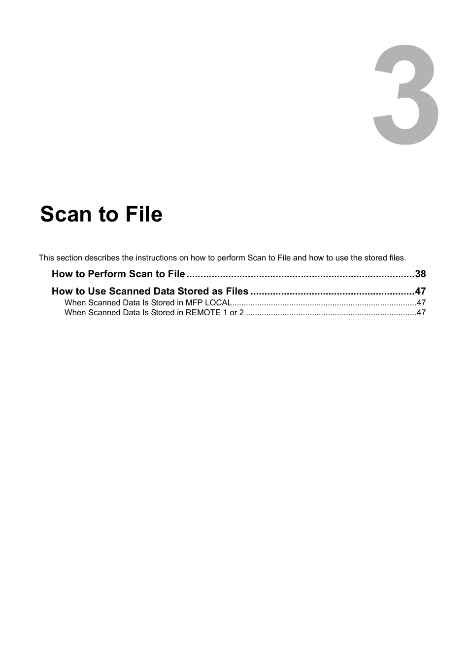 Scan to file, Chapter 3, P.37 “scan to file | Toshiba E-STUDIO 352 User Manual | Page 37 / 142