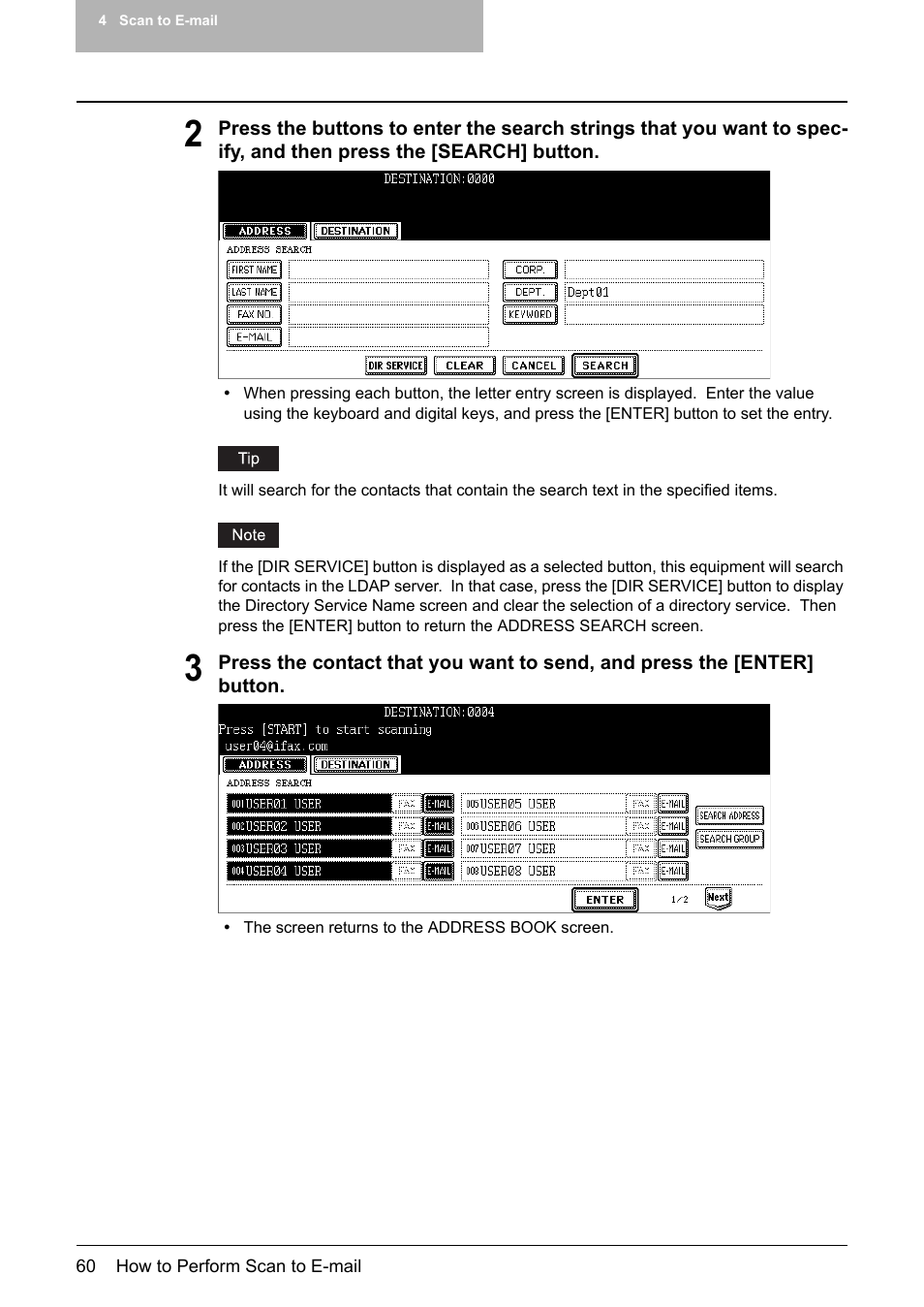 Toshiba E-STUDIO 352 User Manual | Page 60 / 142