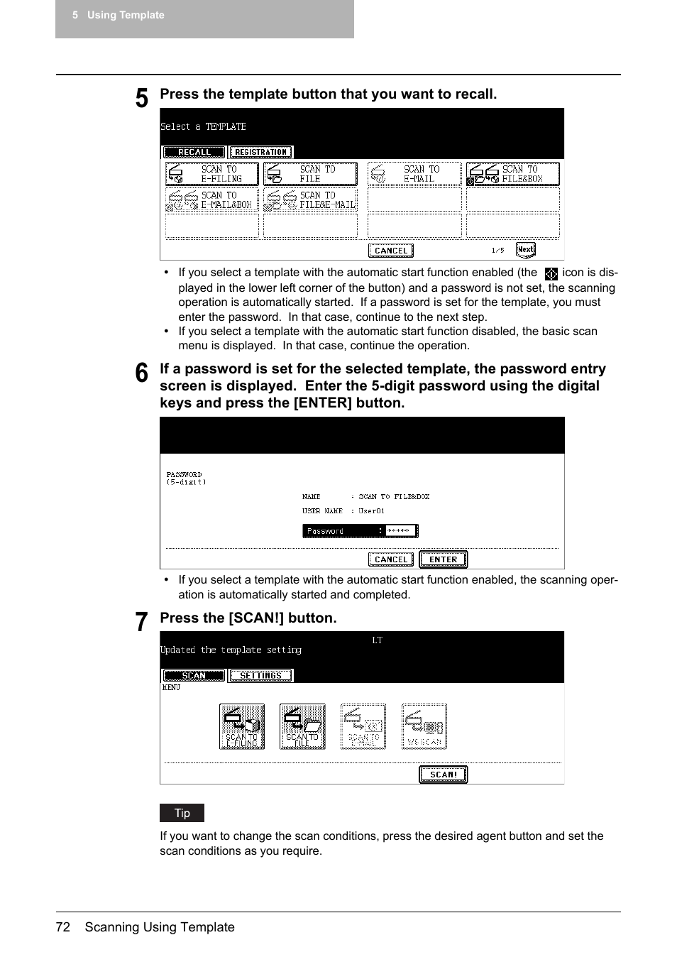 Toshiba E-STUDIO 352 User Manual | Page 72 / 142