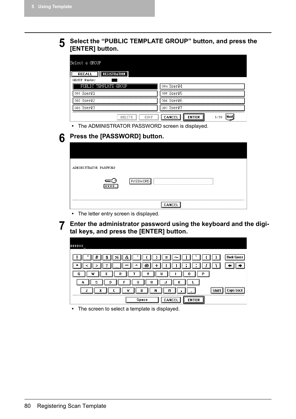 Toshiba E-STUDIO 352 User Manual | Page 80 / 142