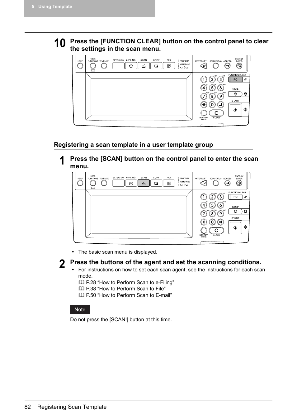 Toshiba E-STUDIO 352 User Manual | Page 82 / 142