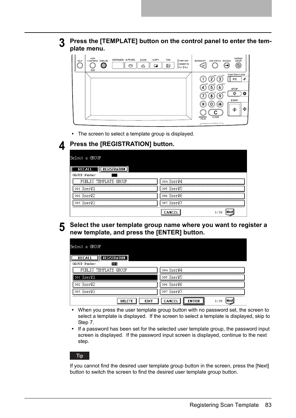 Toshiba E-STUDIO 352 User Manual | Page 83 / 142