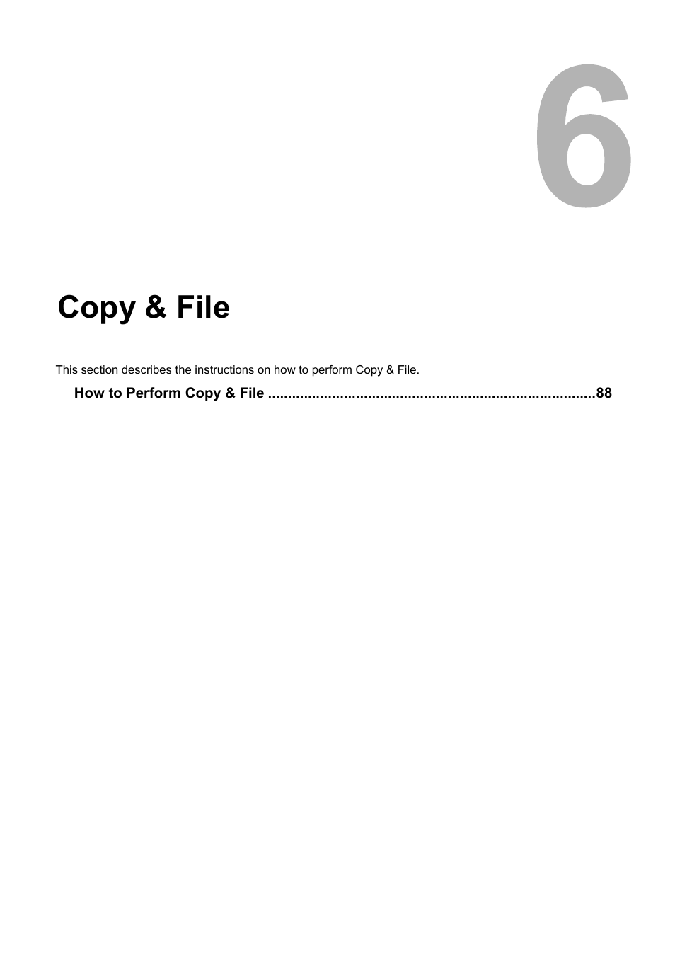 Copy & file, Chapter 6, P.87 “copy & file | Toshiba E-STUDIO 352 User Manual | Page 87 / 142