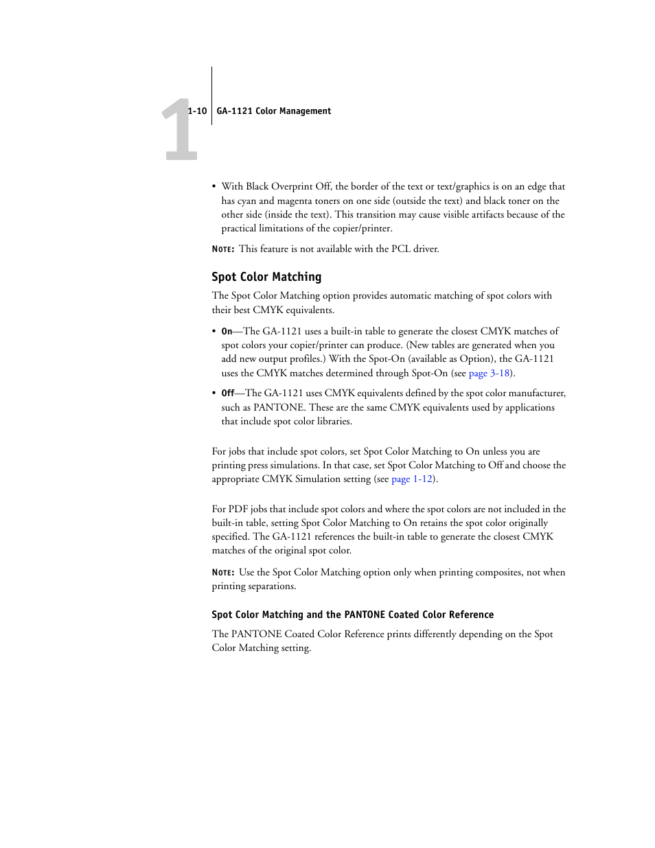 Spot color matching, This | Toshiba GA-1121 User Manual | Page 24 / 118