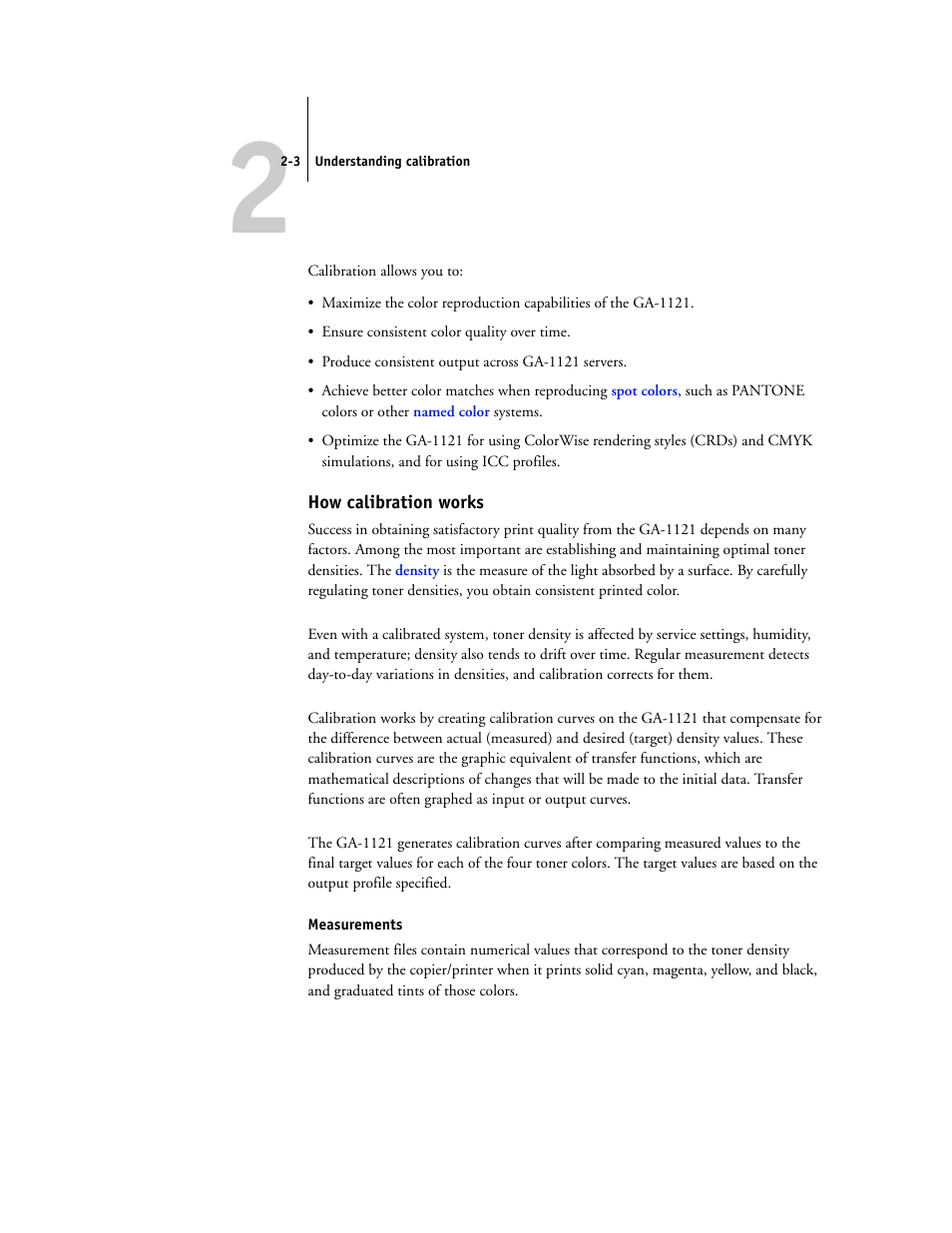 How calibration works | Toshiba GA-1121 User Manual | Page 39 / 118