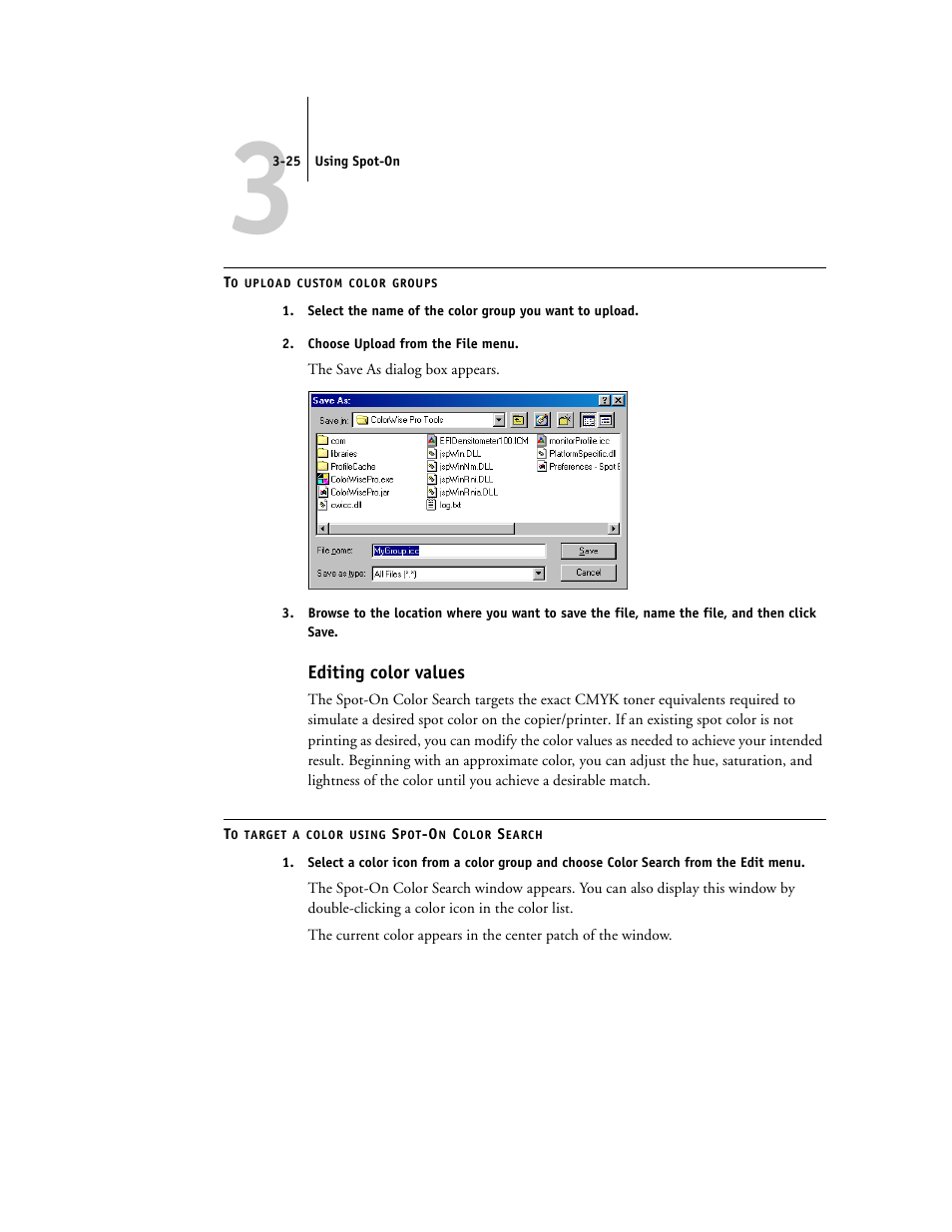 Editing color values | Toshiba GA-1121 User Manual | Page 91 / 118