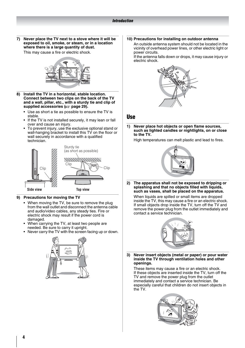 Toshiba 26WL66A User Manual | Page 4 / 32