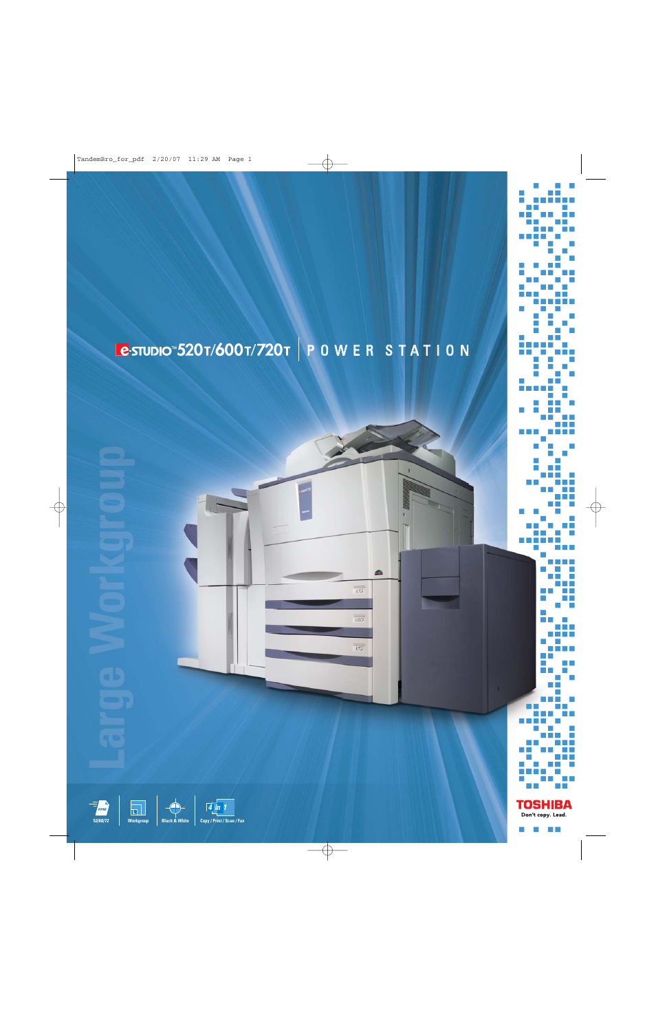 Toshiba 520T User Manual | 8 pages