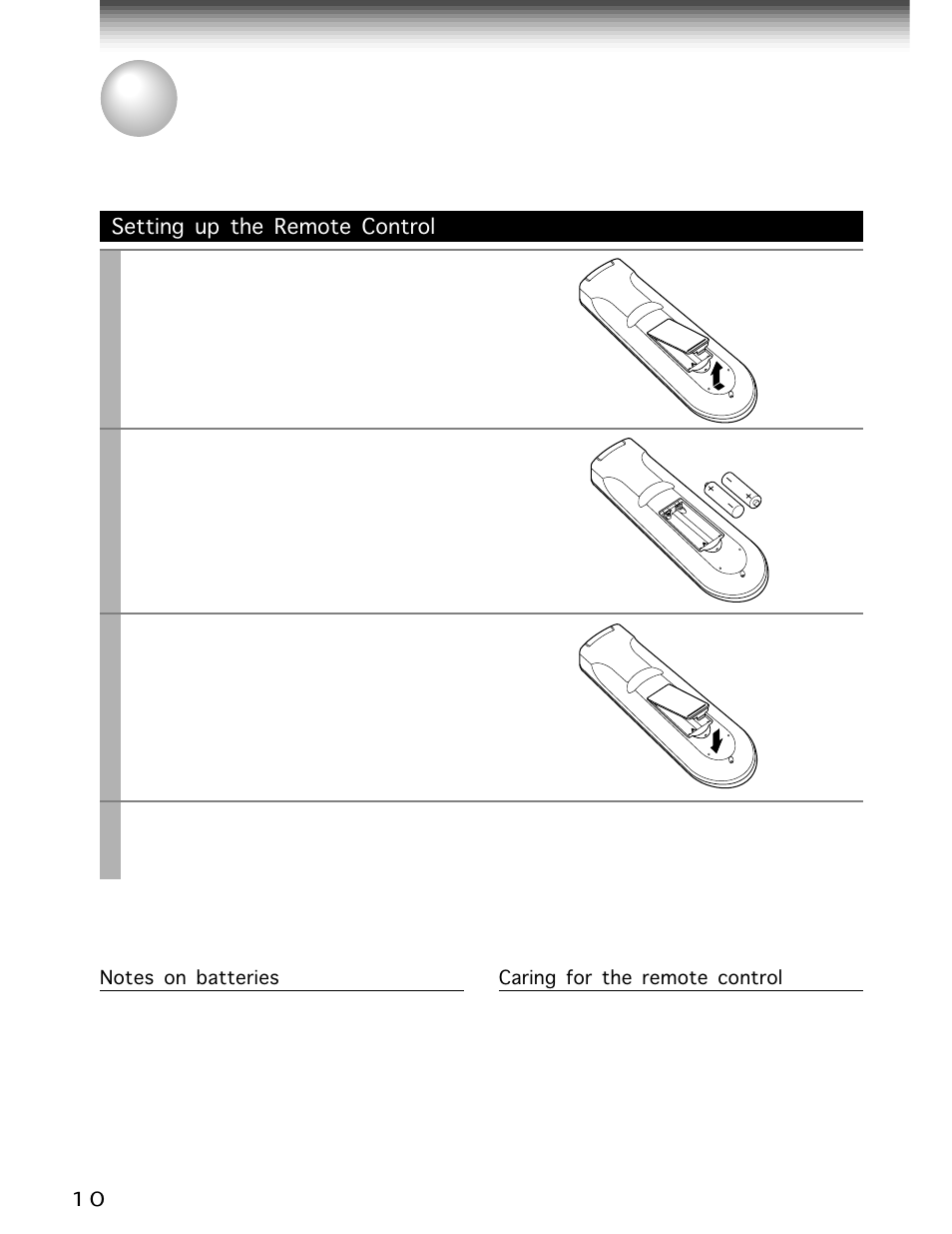 Preparation, How to use the remote control | Toshiba W-705 User Manual | Page 10 / 42