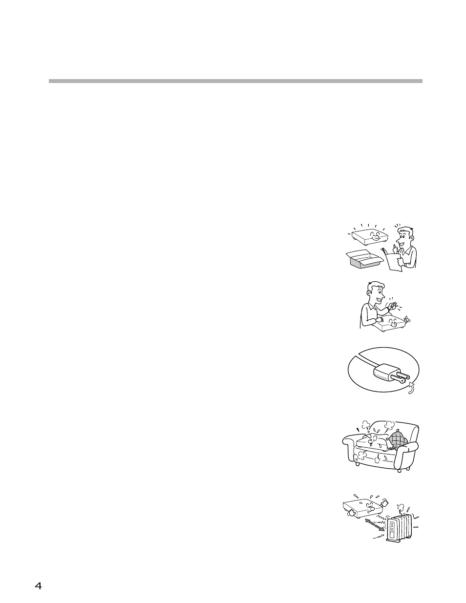 Important safety instructions | Toshiba W-705 User Manual | Page 4 / 42
