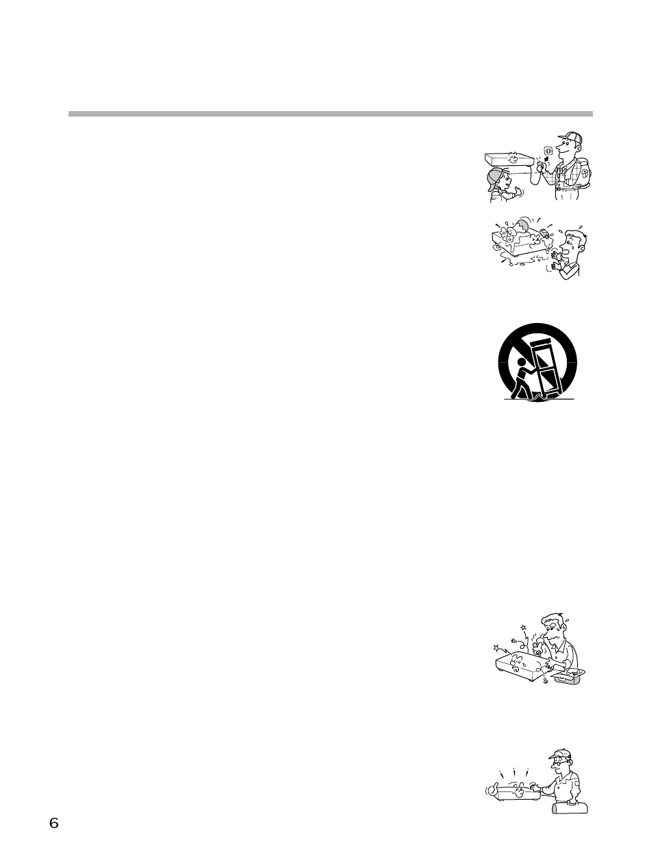 Important safety instructions | Toshiba W-705 User Manual | Page 6 / 42