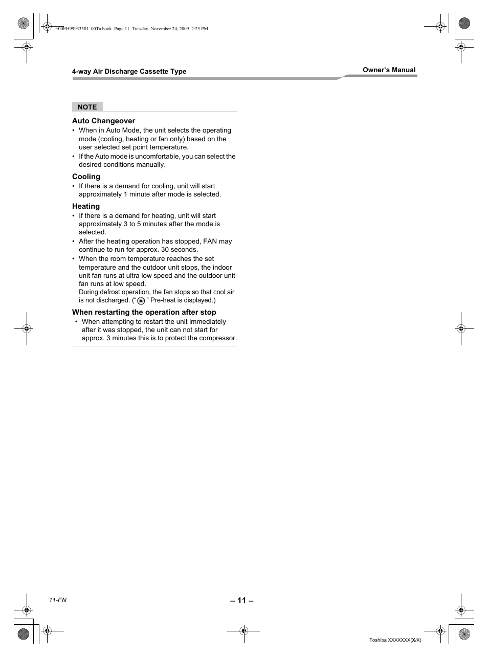 Toshiba CARRIER RAV-SP420UT-UL User Manual | Page 12 / 28
