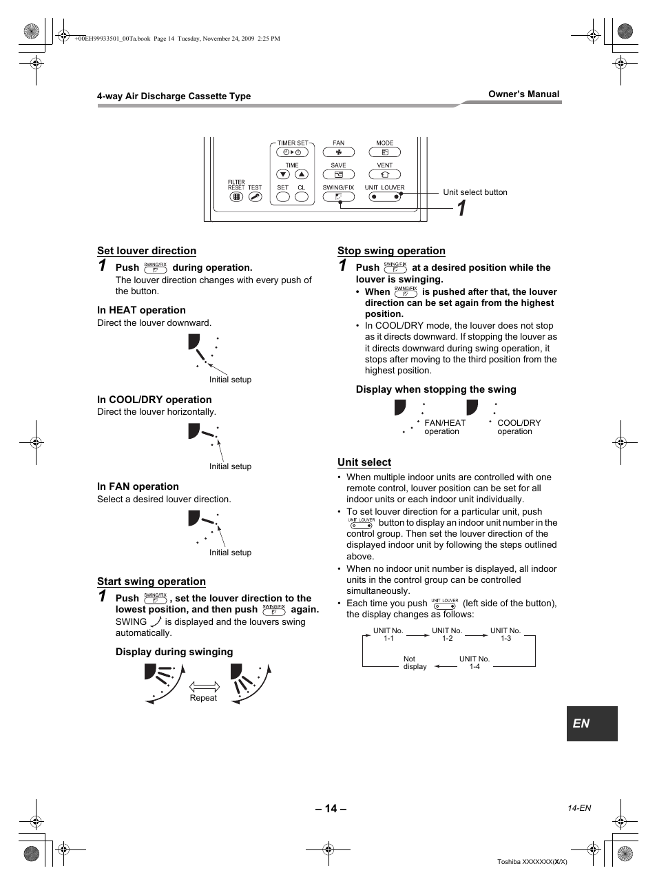 Toshiba CARRIER RAV-SP420UT-UL User Manual | Page 15 / 28