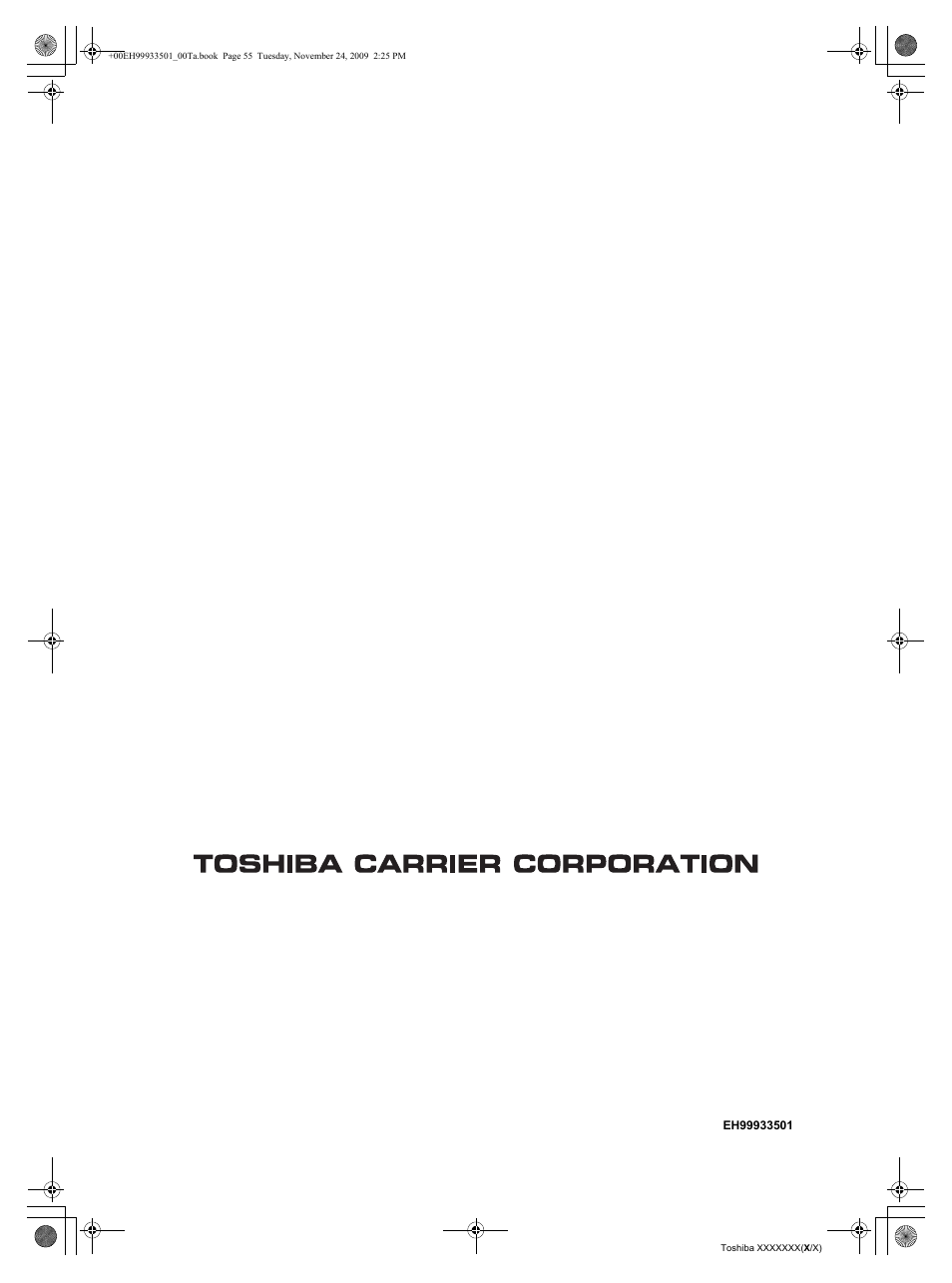 Toshiba CARRIER RAV-SP420UT-UL User Manual | Page 28 / 28