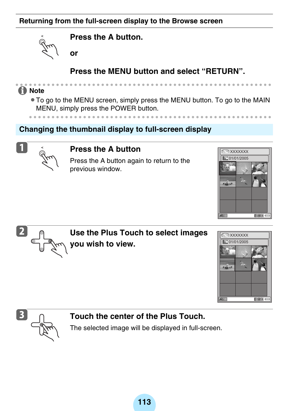 Toshiba gigabeat MEGF10K User Manual | Page 113 / 162