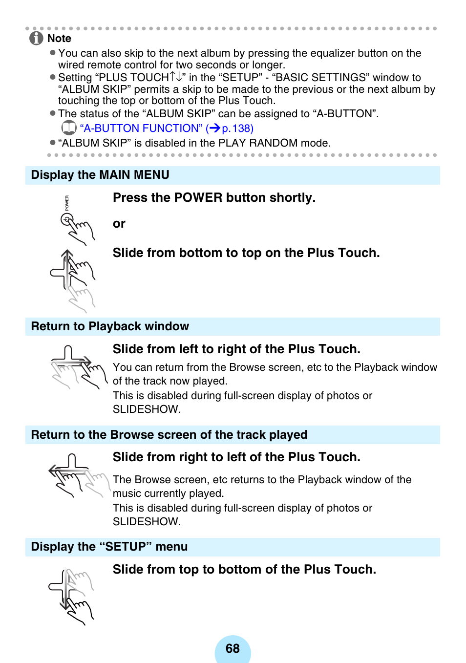 Toshiba gigabeat MEGF10K User Manual | Page 68 / 162