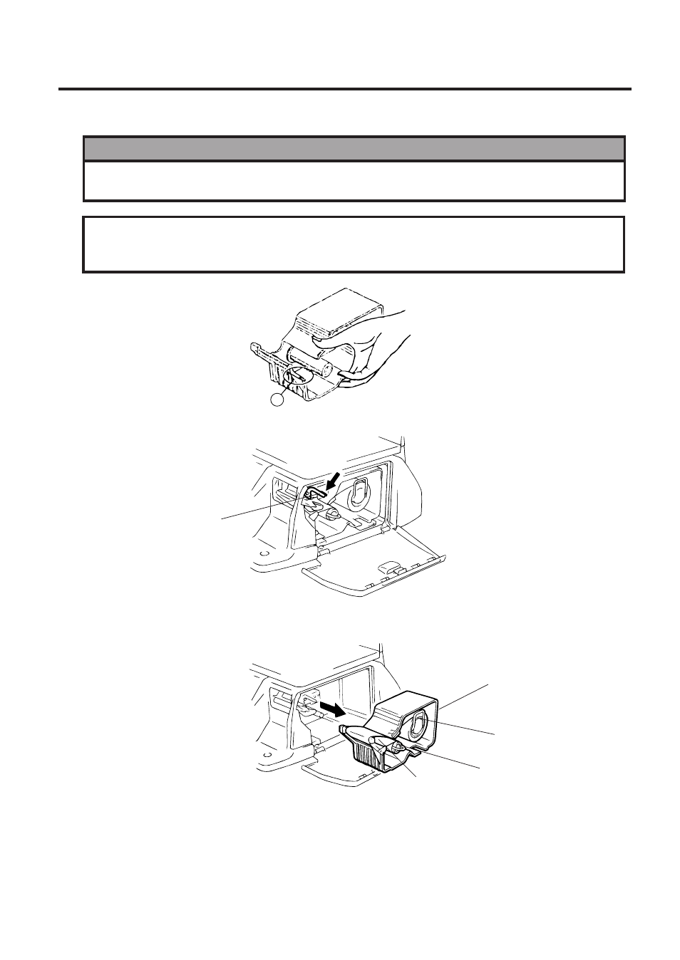 Removal and replacement of media | Toshiba SL-9000 User Manual | Page 23 / 96