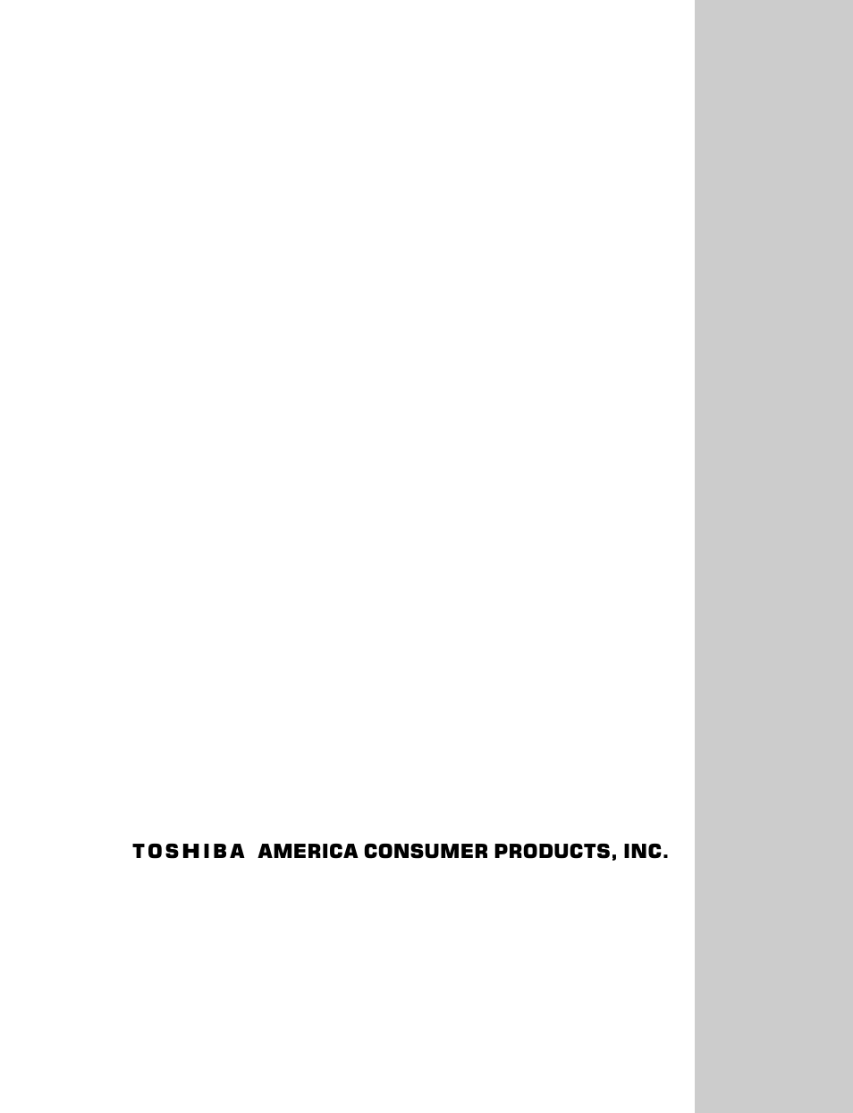 3. circuit diagram -3, Toshiba america consumer products, inc | Toshiba TLP511E User Manual | Page 47 / 47