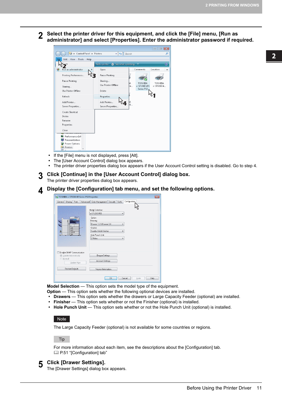 Toshiba 255 User Manual | Page 13 / 168