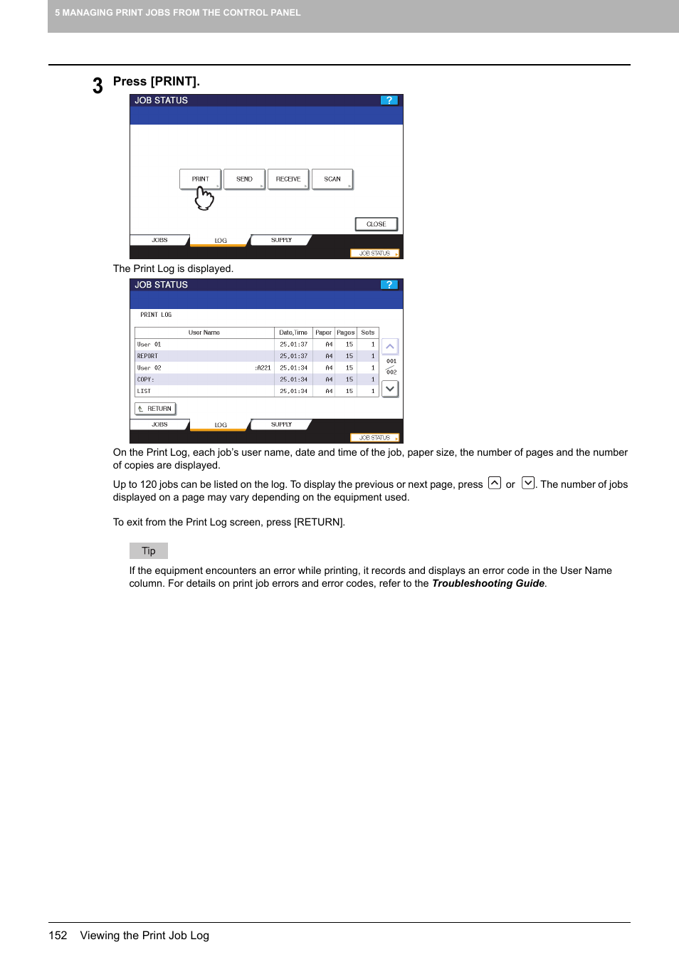 Toshiba 255 User Manual | Page 154 / 168