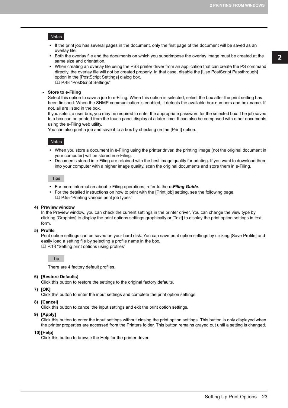 Toshiba 255 User Manual | Page 25 / 168