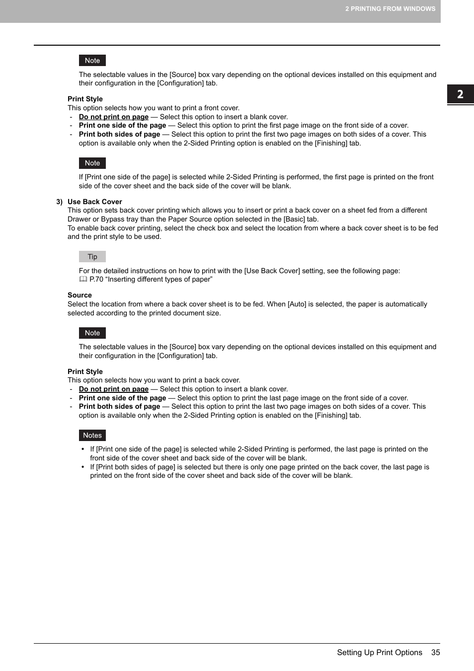 Toshiba 255 User Manual | Page 37 / 168