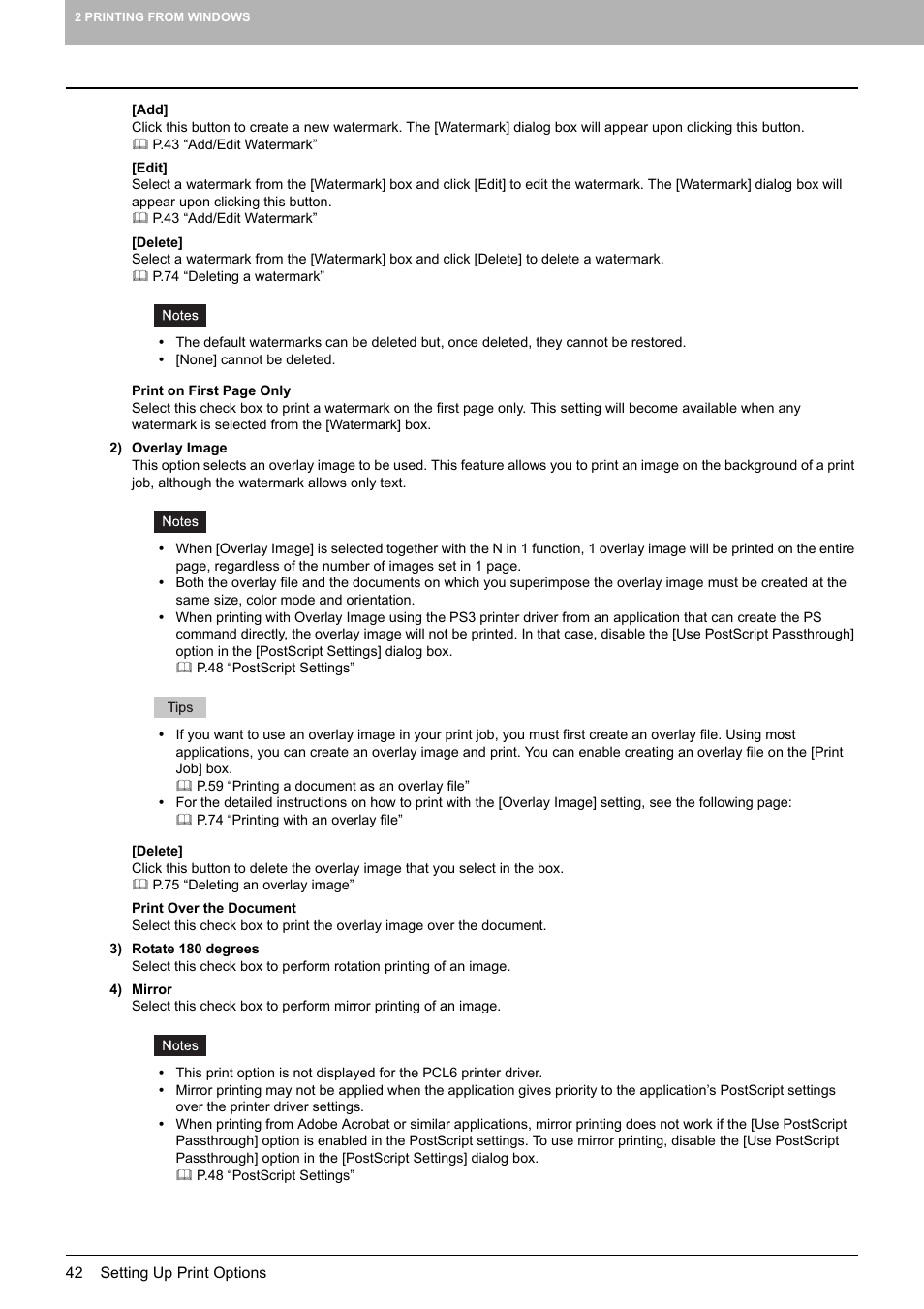 Toshiba 255 User Manual | Page 44 / 168