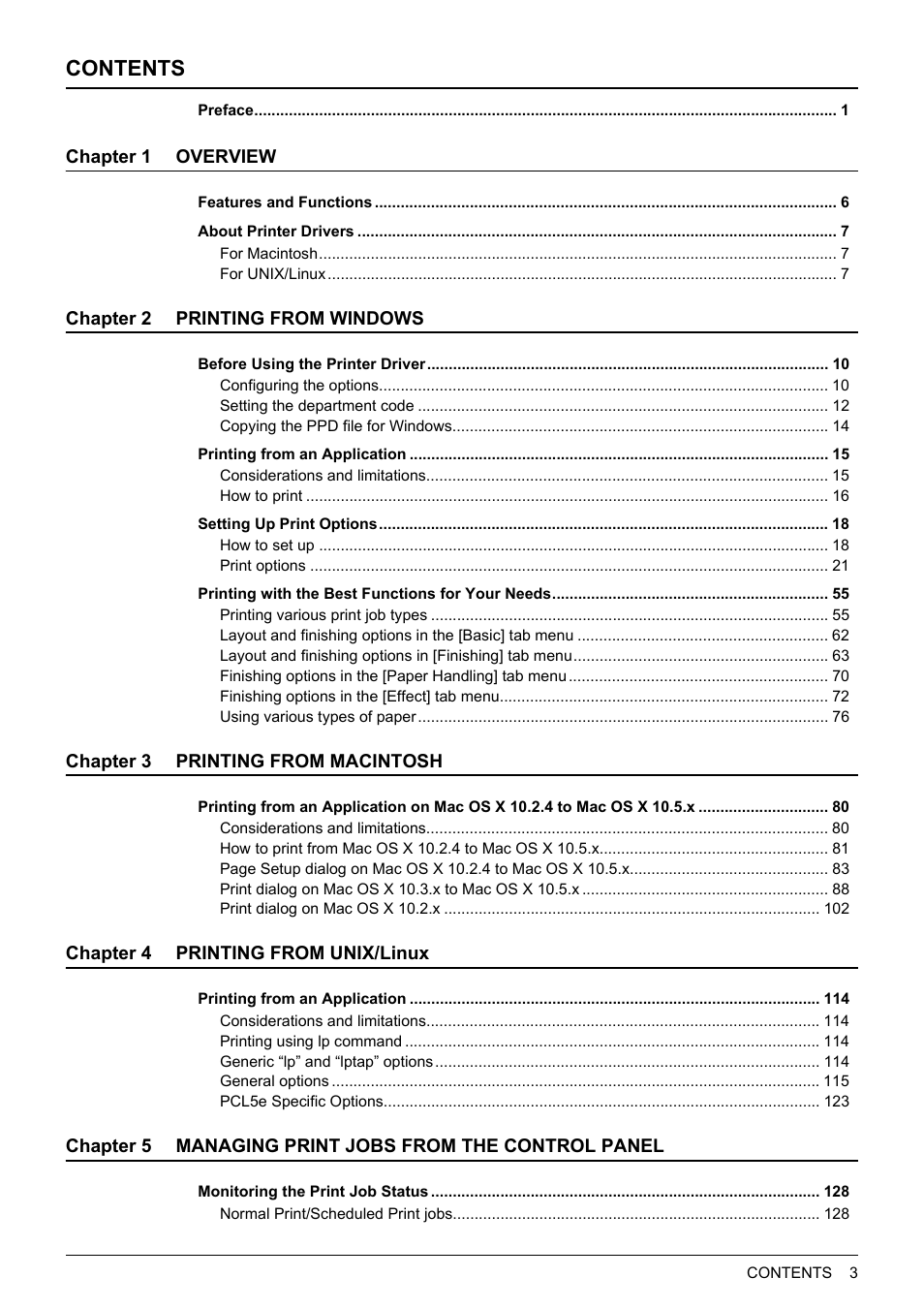 Toshiba 255 User Manual | Page 5 / 168