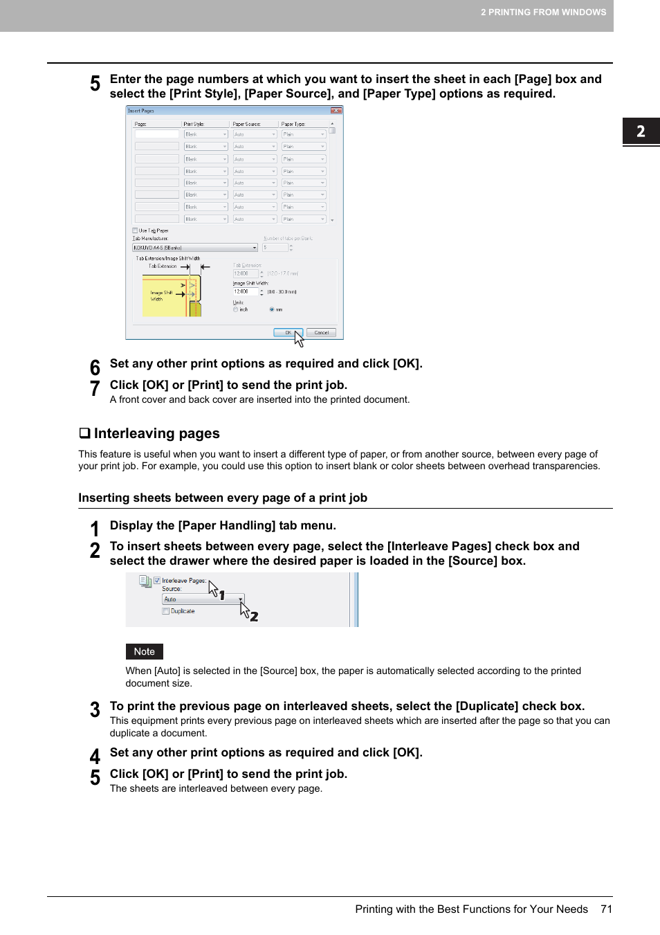 Toshiba 255 User Manual | Page 73 / 168