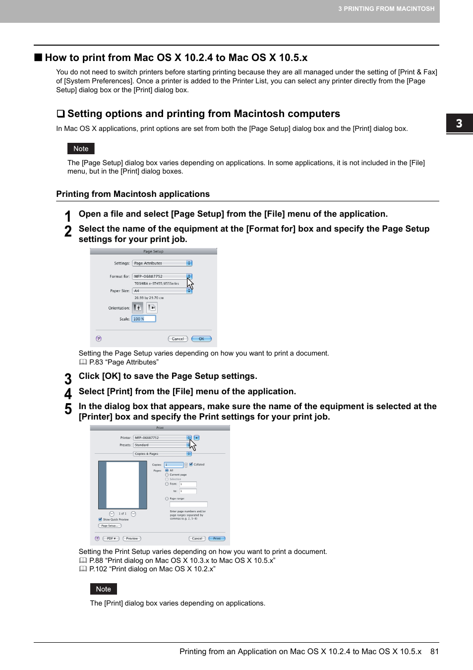 Toshiba 255 User Manual | Page 83 / 168