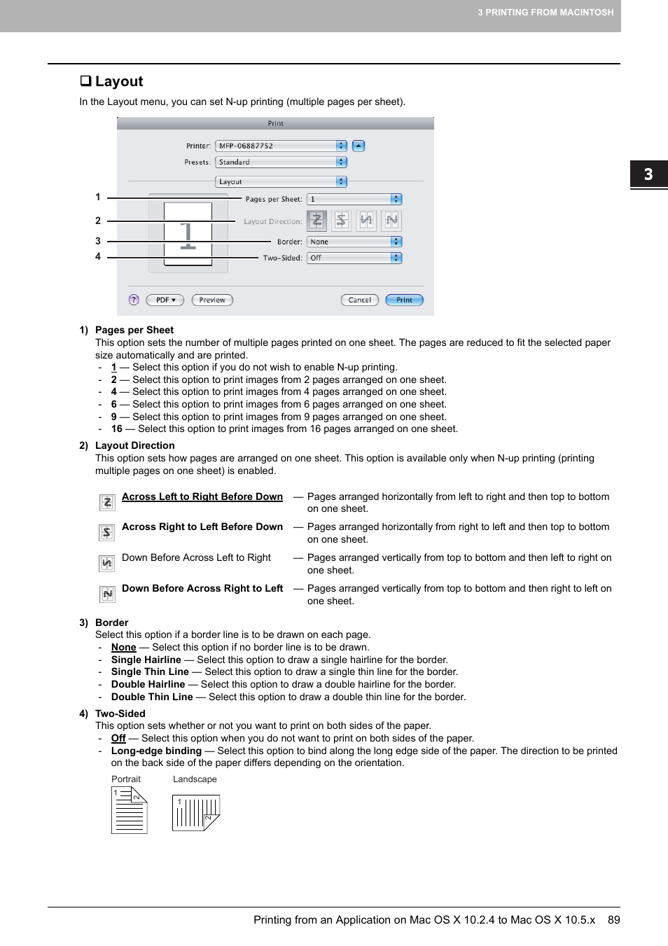 Layout | Toshiba 255 User Manual | Page 91 / 168