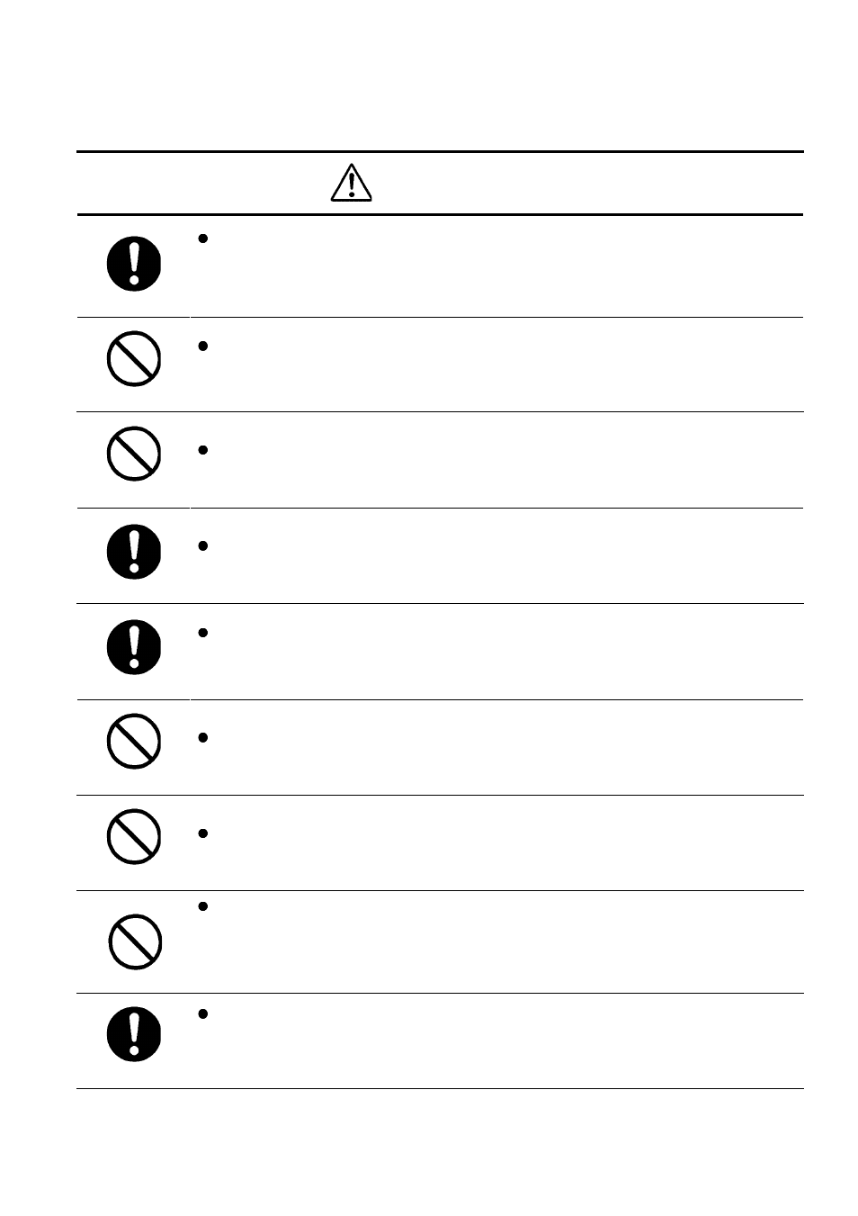 Caution, General handing | Toshiba CGSV90CC3 User Manual | Page 4 / 50