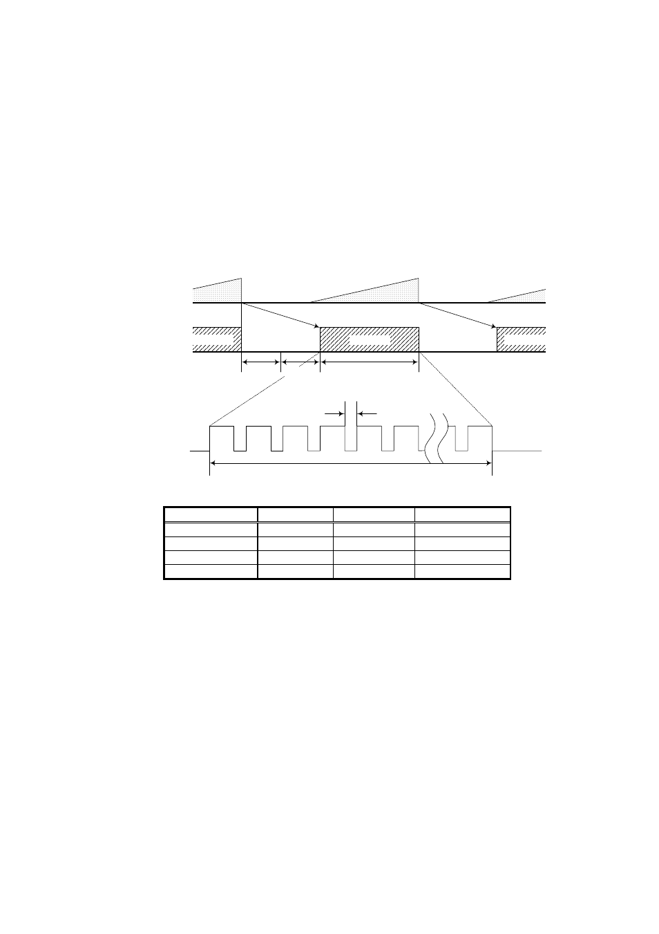 Timing chart, T2 t1 gbe bus expose | Toshiba CGSV90CC3 User Manual | Page 46 / 50