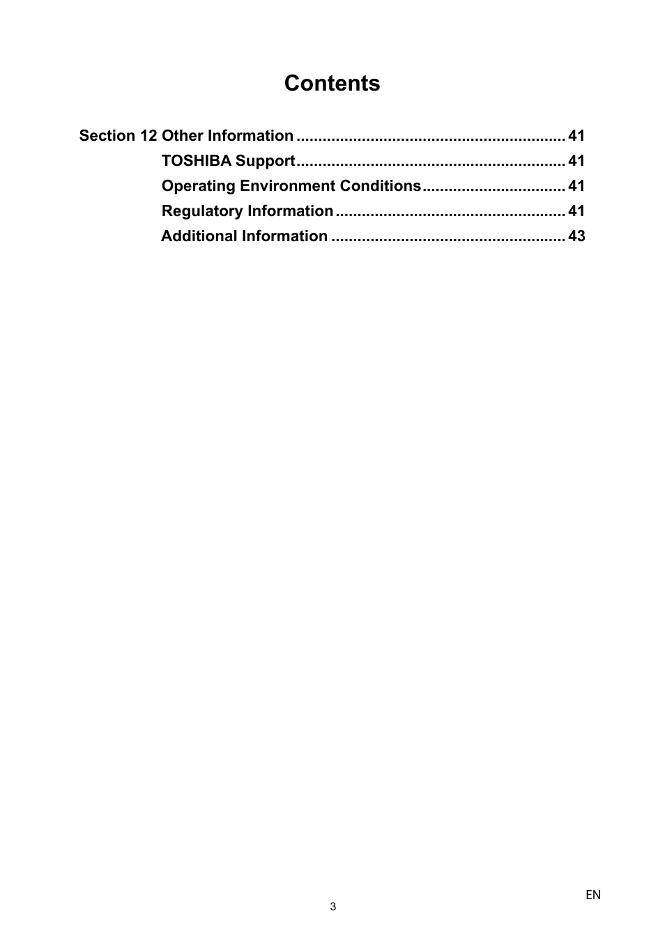 Toshiba CAMILEO P10 User Manual | Page 5 / 46