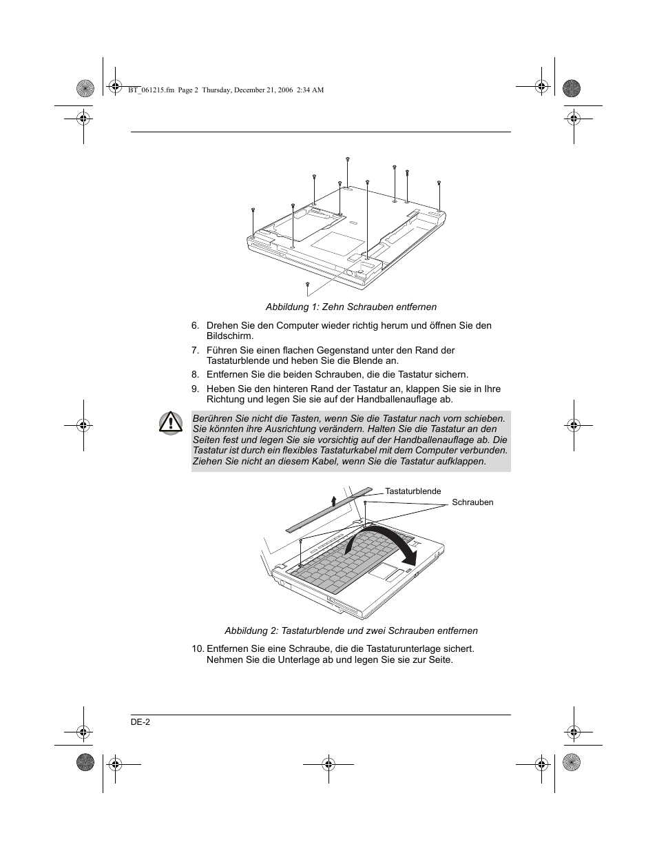 Toshiba Tecra M6-ST3412 User Manual | Page 14 / 38