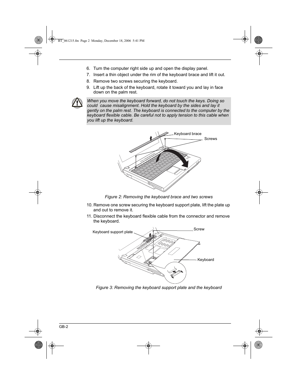 Toshiba Tecra M6-ST3412 User Manual | Page 2 / 38